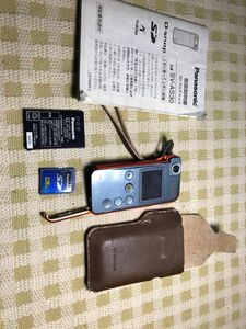 SV-AS30 SDマルチカメラ美品　充電器がない為動作未確認です。中古品です。NR NCでお願い致します。