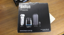 のK3246　　ブラウン　シリーズ7　メンズ電気シェーバー 　BRAUN Series7　7090cc　洗浄システム　洗浄カートリッジ　ケース付き_画像9