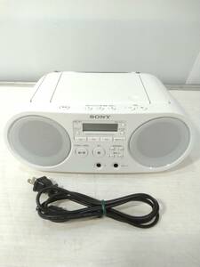 あ//しH1118【2020年製】 SONY ソニー　CDラジオ　パーソナルオーディオシステム　ZS-S40