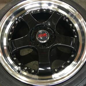 ★☆ステルスレーシング STEALTH RACING K35 17×7.0J +42 4H/100 深リム 195/45ZR17 4本☆★の画像2