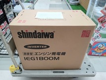 未開封 未使用品 新ダイワ shindaiwa インバータ 発電機 1.8kVA IEG1800M-Y_画像2