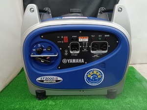 中古美品 YAMAHA ヤマハ 2.0kVA 防音型 インバータ発電機 EF2000is 連続運転8.6時間