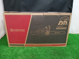 未使用品 京セラ KYOCERA 36V 350mm 充電式 チェンソー DCS3640L2 バッテリー1個 充電器付