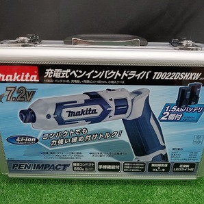 中古品 マキタ makita 7.2V 1.5Ah 充電式 ペンインパクトドライバ TD022DSHXW 【1】の画像9