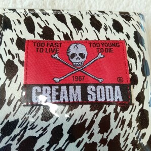 厶317 未開封 CREAM SODA 財布 サイフ 長財布 バンド グッズ ロカビリーの画像3