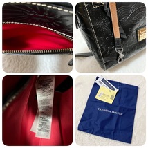 未使用級 保存袋付 DOONEY&BOURKE ディズニー 黒 ショルダーバッグ_画像10