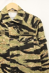 【中古】 WTAPS メンズ ミリタリージャケット 1 12SS JUNGLE L/S 迷彩 カモフラージュ