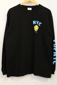 【中古】 - メンズロンT XL GOTHAM NYC/POPNYC/ロンT/XL/黒 ブラック