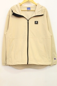 【中古】 CHAMPION メンズブルゾン M CHAMPION/23SS/ジップフーデットジャケット/M/ベージュ 肌色