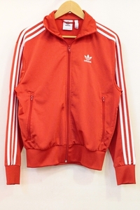 【中古】 adidas メンズブルゾン S adidas/トラックジャケット/S/赤 レッド