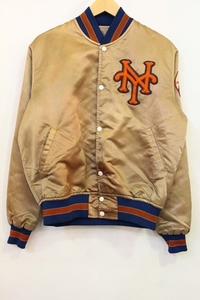 【中古】 STARTER メンズスタジャン M STARTER/NY Mets/スタジャン/M/茶 ブラウン