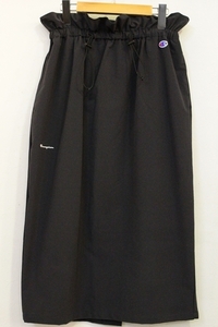 【中古】 CHAMPION レディーススカート M CHAMPION/BLACK EDITION SKIRT/スカート/M/黒 ブラック