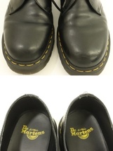 【中古】DR.MARTENS メンズレザーシューズ UK10 Core 1461 Bex 3 Eyelet Shoe DR.MARTENS UK10 黒 ブラック 無地_画像5