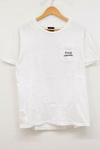 【中古】BEAMS T Tシャツビームスティー 半袖Tシャツ L 白 ホワイト プリント メンズ_画像1
