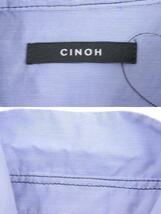 【中古】CINOH 19AW 長袖シャツ 長袖シャツ 48 青 ブルー チェック メンズ_画像3