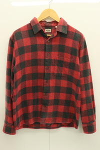 【中古】HOLLYWOOD RANCH MARKET メンズネルシャツ 2 ネルシャツ HOLLYWOOD RANCH MARKET 2 赤 レッド チェック
