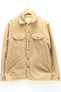 【中古】STANDARD CALIFORNIA メンズジャケット S SD CORDUROY BOA JACKET/STANDARD CALIFORNIA/S/ベージュ 肌色/コーデュロイ