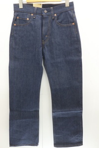 【中古】LEVIS メンズデニムパンツ 27 VINTAGE CLOTHING 1970s 517 BOOT CUT JEANS LEVIS 27 インディゴブルー 藍 無地