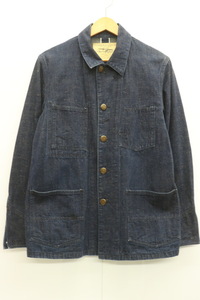 【中古】- メンズカバーオール 38 カバーオール STEVENSON OVERALL CO. 38 インディゴブルー 藍 デニム