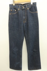 【中古】 LEVIS レディースデニムパンツ W28×L34 517 デニムパンツ LEVIS W28×L34 インディゴブルー 藍 無地