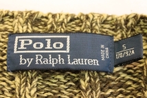 【中古】 Polo by Ralph Lauren メンズニット セーター S Polo by Ralph Lauren/ニットセーター/S/緑 グリーン_画像3