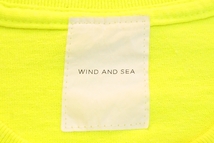 【中古】 メンズTシャツ S WIND AND SEA × KIYONAGA&CO/Tシャツ/S/黄 イエロー_画像3