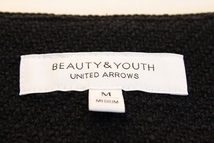 【中古】 BEAUTY & YOUTH UNITED ARROWS レディースセットアップ M ミックスツイードジャケットセットアップ/M/紺 ネイビー_画像3