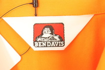 【中古】BEN DAVIS メンズワークシャツ M 半袖ワークシャツ BEN DAVIS M オレンジ 橙_画像3