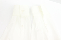 【中古】MM6 ブラウス 38 21AW　Inside-Out Dress Shirt MM6 38 白 ホワイト 無地_画像6