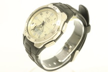 【中古】CASIO メンズ腕時計 F WAVECEPTOR CASIO 黒 ブラック 銀 シルバー ロゴ WVA-470BJ_画像2