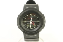 【中古】CASIO メンズ腕時計 - G-SHOCK CASIO - 黒 ブラック ロゴ AW-500E_画像1