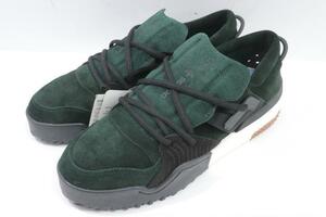 【中古】adidas originals by ALEXANDER WANG DA9309 Basketball Shoes アディダス スニーカー 28cm 緑 グリーン 無地 メンズ