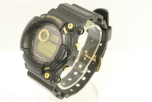 【中古】CASIO メンズ腕時計 - MASTER OF G-SEA FROGMAN 25周年記念 CASIO - 黒 ブラック ロゴ GW-225A_画像2