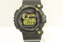 【中古】CASIO メンズ腕時計 - MASTER OF G-SEA FROGMAN 25周年記念 CASIO - 黒 ブラック ロゴ GW-225A_画像1