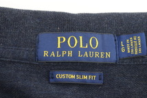 【中古】Polo by Ralph Lauren メンズポロシャツ L ポロシャツ Polo by Ralph Lauren L 紺 ネイビー 刺繍 ロゴ_画像3