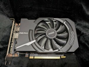 【グラボ】MSI GeForce GTX1650 AERO ITX 4G OC