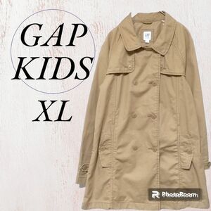 大チャンス【春セール早い者勝ち】GAP　ギャップ　トレンチコート　 アウター　カジュアル　 ベージュ　XLサイズ　