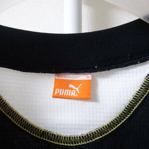 PUMA 清水エスパルス 半袖プラクティスシャツ 練習着 黒 白 金 メンズ O プーマの画像5