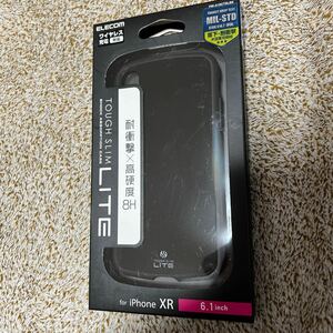 ★新品★iPhone XR TOUGH SLIM LITE 耐衝撃×高硬度8H ケース　黒