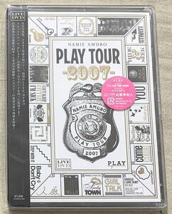 DVD 安室奈美恵 プロモ Promo NAMIE AMURO PLAY TOUR 2007 AVBD-91533