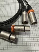 S/A LAB HIGHEND LINE 4.8S 1.5mペア　XLRケーブル　製作品！　HLS_画像2