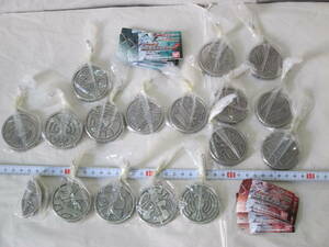 A set BANDAI Bandai Kamen Rider o-z die-cast made cell medal swing 1,2 17 pieces set ( all kind set is not )