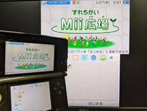 ゲーム実況・大画面プレイに　メンテナンス済み『キャプチャ機能付き3DS コスモブラック箱説付き　偽トロ_画像1