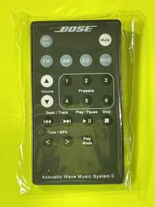  new goods BOSE Acoustic Wave Music System Ⅱ remote control ( control ③) remainder 56 piece 