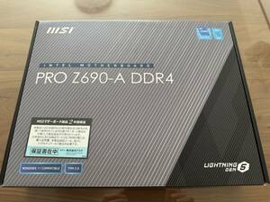 美品 MSI Pro Z690-A DDR4 + Intel i7-12700K + DDR4 2666 32GB*2 セット