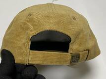 THRASHER スラッシャー ADJUSTABLE スウェード調 CAP キャップ 帽子 展示未使用品_画像5