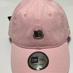 NEW ERA ニューエラ ADJUSTABLE HELLO KITTY ハローキティ CAP キャップ 帽子 ピンク 展示未使用品の画像1