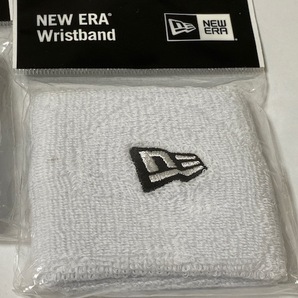 NEWERA ニューエラ Wristband リストバンド ホワイト 2点 展示未使用品の画像2