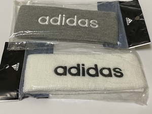 adidas Adidas HEAD BAND head band hair band 2 color exhibition unused goods 