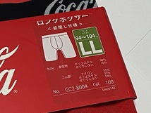 福助 Coca-Cola コカ・コーラ ロング ボクサーブリーフ LLサイズ 94-104㎝ レッド 展示未使用品_画像3